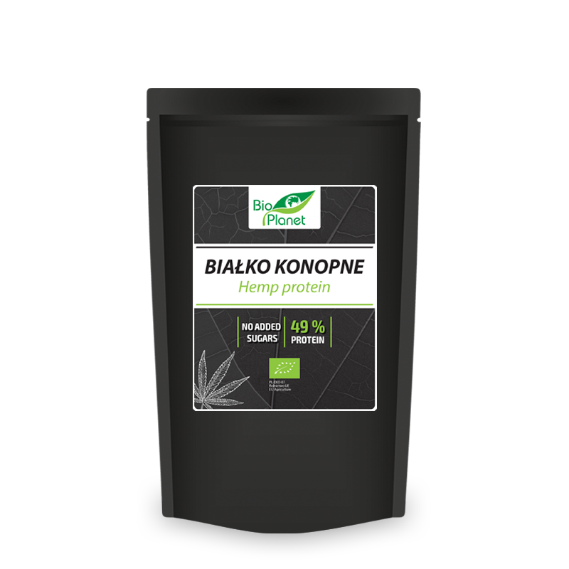BioPlanet Białka Bio białko konopne bio, 150 g