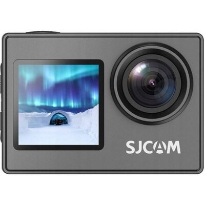 Kamera sportowa SJCAM SJ4000 Dual Screen Filmy 4K UHD 16MP, Obudowa wodoodporna IP68,wideorejstrator