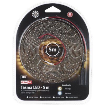 Taśma LED ACTIVEJET AJE-Z300L3528WWI 5 m