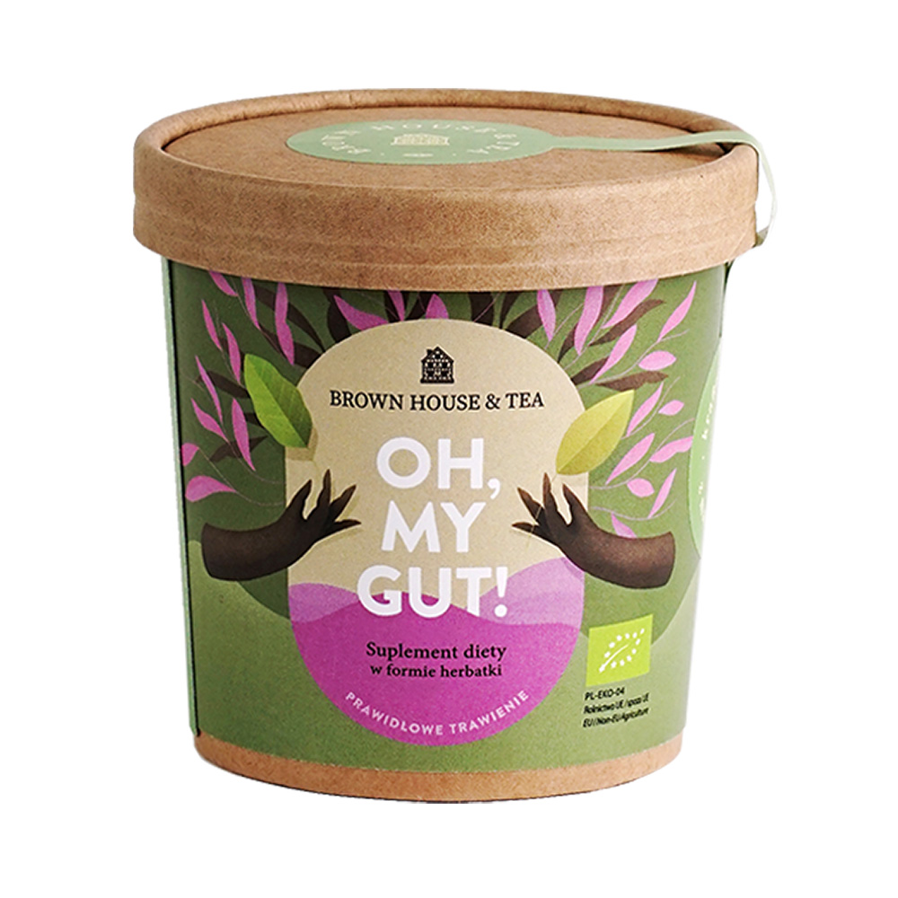 Brown House & Tea Oh, My Gut, suplement diety, 45 g