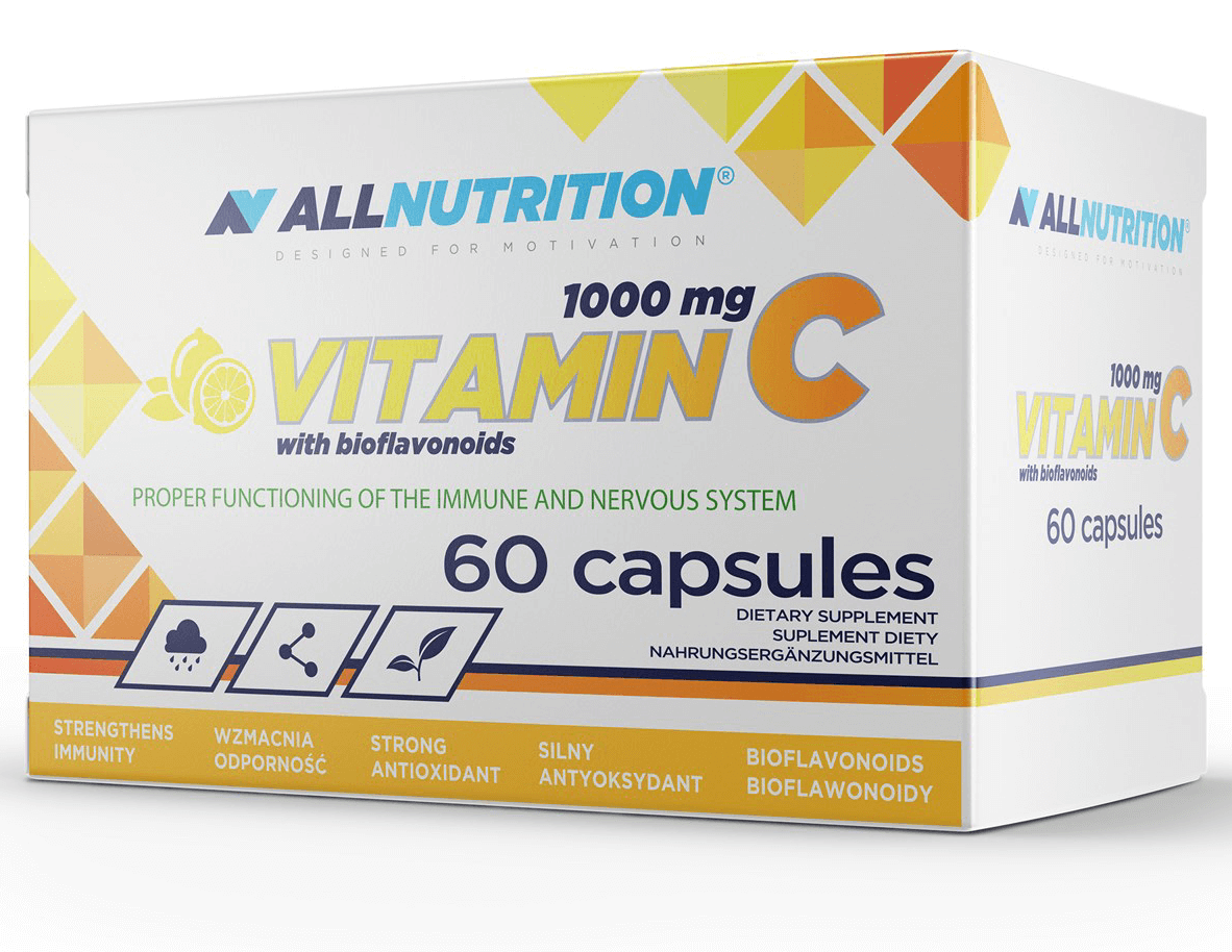 Allnutrition Vitamin C 1000 mg, suplement diety, 60 kapsułek