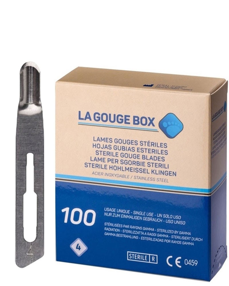 Dłutka La Gouge Box rozmiar 4, 100 szt.