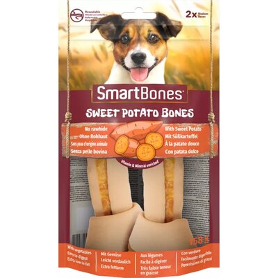 Przysmak dla psa SMART BONES Sweet Potato Medium (2 szt.) 158 g
