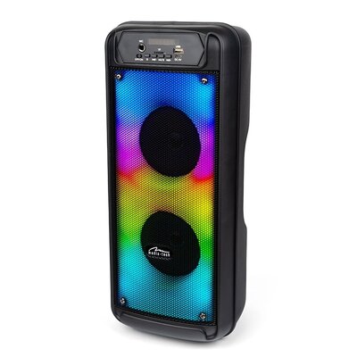 Głośnik mobilny MEDIA-TECH Flamebox UP MT3177 Radio FM Czarny