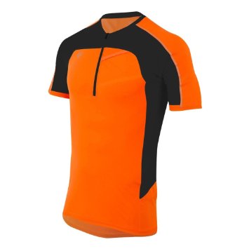 Koszulka męska Pursuit Endurance SS Screaming Orange/Black Pearl Izumi