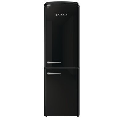 Lodówka GORENJE ONRK619DBK Retro 194cm Czarna AdaptTech, IonAir z MultiFlow