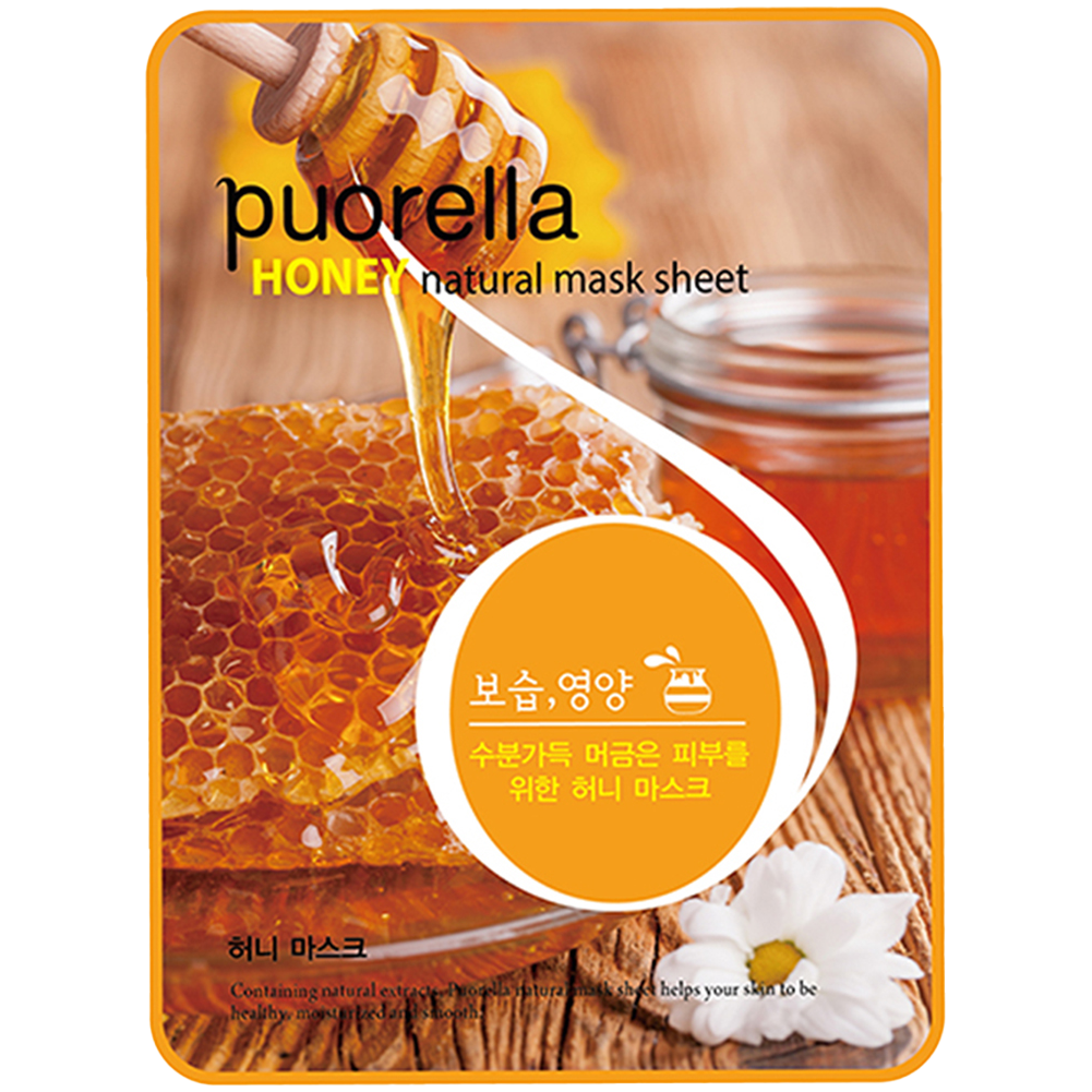 Puorella Honey odżywcza maska do twarzy, 21 g