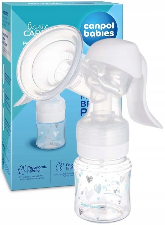 Canpol laktator ręczny odciągacz pokarmu basic light