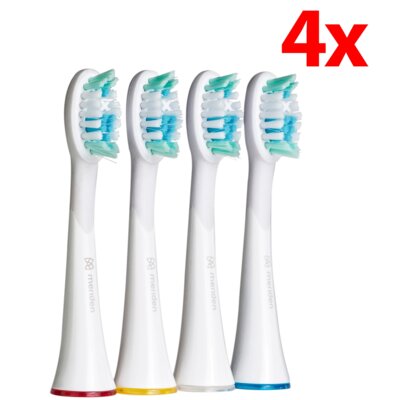 Oryginalna końcówka szczoteczki MERIDEN Professional Biały (4 szt.) (Wybielanie zębów)