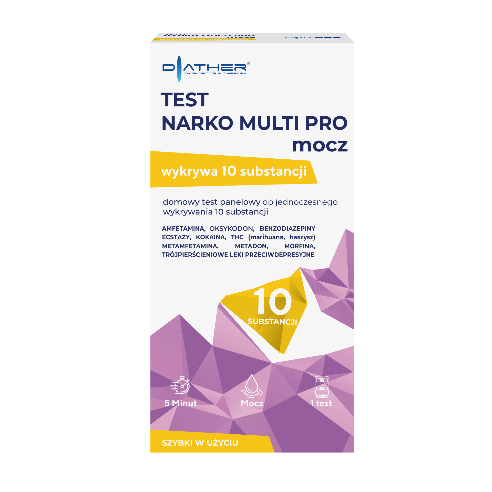 Diather test narko multi pro mocz, 1 szt.