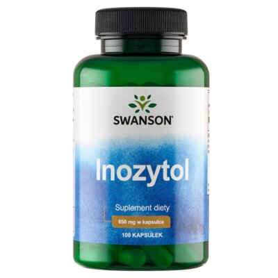 Suplement diety SWANSON Inozytol (100 kapsułek)