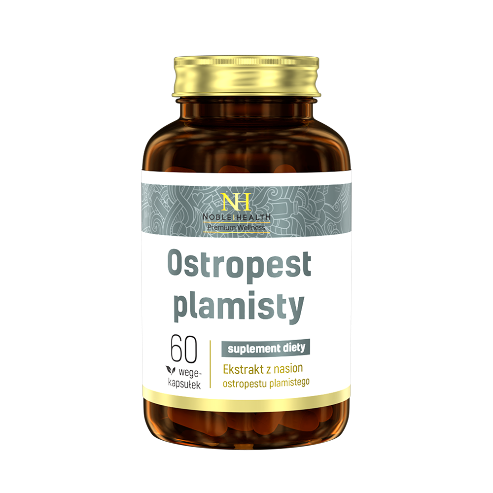  Noble Health Ostropest plamisty, suplement diety, 60 kapsułek