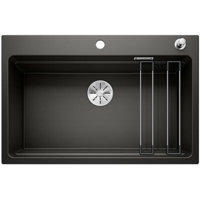 Zlewozmywak jednokomorowy BLANCO Etagon 8 525892 Czarny 51x78