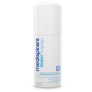 Medispirant, bloker w sprayu, 75 ml