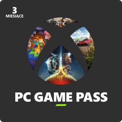 Kod aktywacyjny MICROSOFT PC Game Pass 3 miesiące