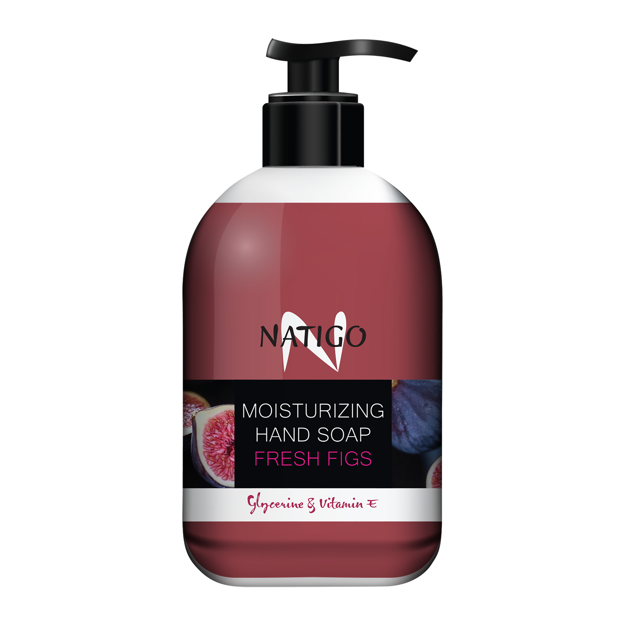 Natigo Fresh Figs nawilżające mydło w płynie, 500 ml