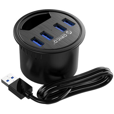 Hub ORICO DESK-4U-BK-BP USB 3.2 Gen. 1, Pasywny