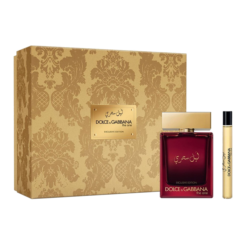 Dolce&Gabbana The One Mysterious Night zestaw męski: woda perfumowana, 100 ml + woda perfumowana, 10 ml