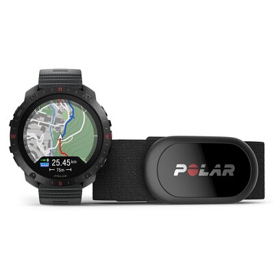 Zegarek sportowy POLAR Grit X2 PRO S-L Czarny + czujnik tętna H10