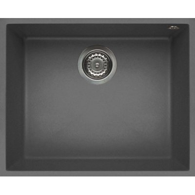 Zlewozmywak ELLECI Quadra 105 BSO M73 Titanium