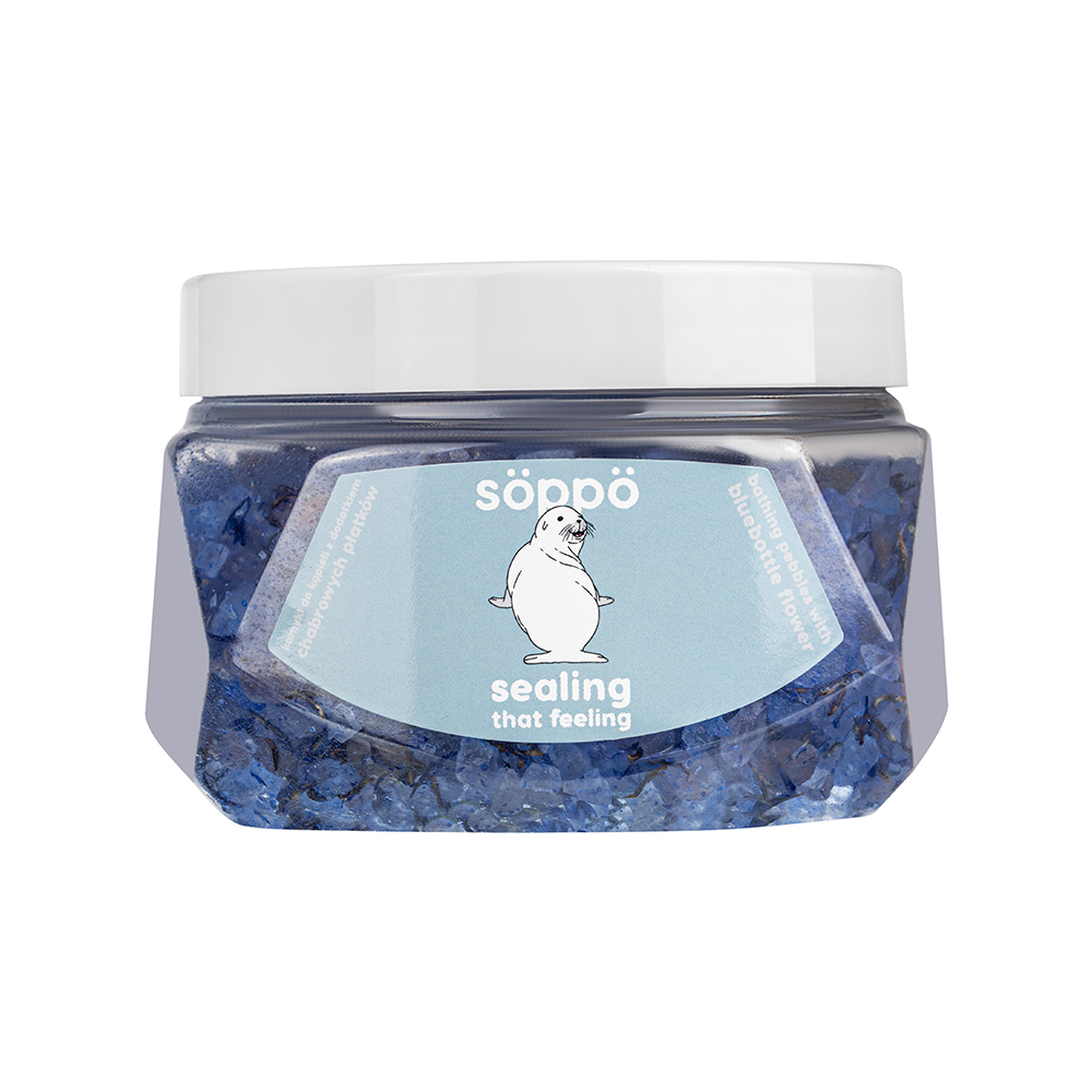 Cyrulicy Doggy siren kamyczki do kąpieli z dodkiem płatków chabrowych, 500 g