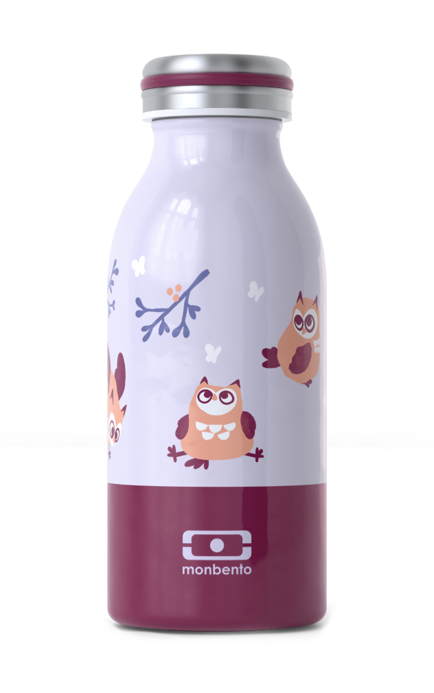 Monbento - Butelka termiczna dla dzieci Cooly Graphic Owl