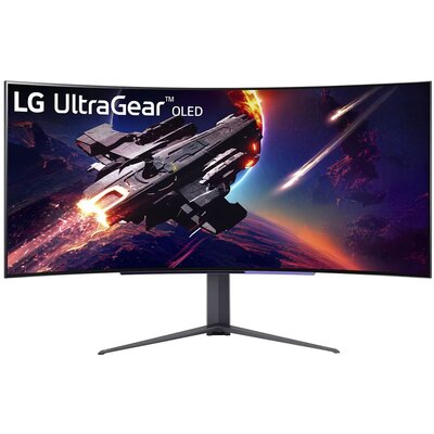 Monitor LG UltraGear 45GR95QE-B.AEU 44.5" OLED 3440x1440px 240Hz 0.03 ms [GTG] Curved