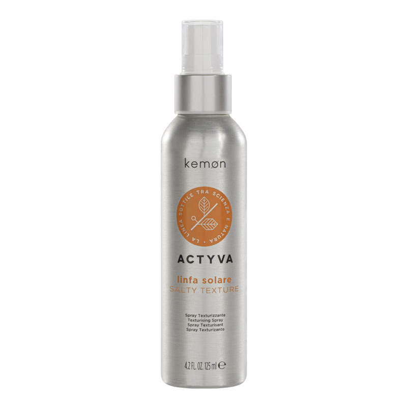 Kemon Actyva Linfa Solare spray teksturyzujący z solą morską, 125 ml