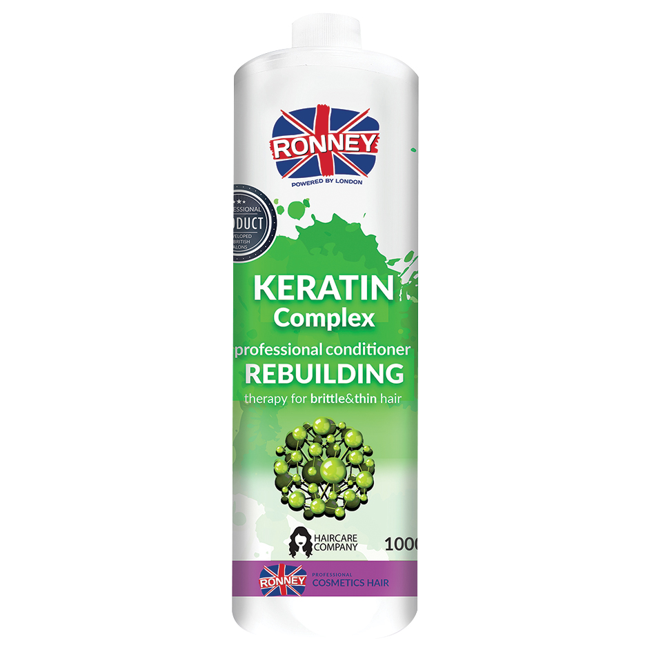 RONNEY Professional Conditioner Keratin Complex Rebuilding Therapy odżywka odbudowująca, 1000 ml