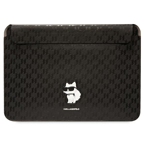 Karl Lagerfeld Sleeve Saffiano Monogram Choupette Black - etui MacBook 14"