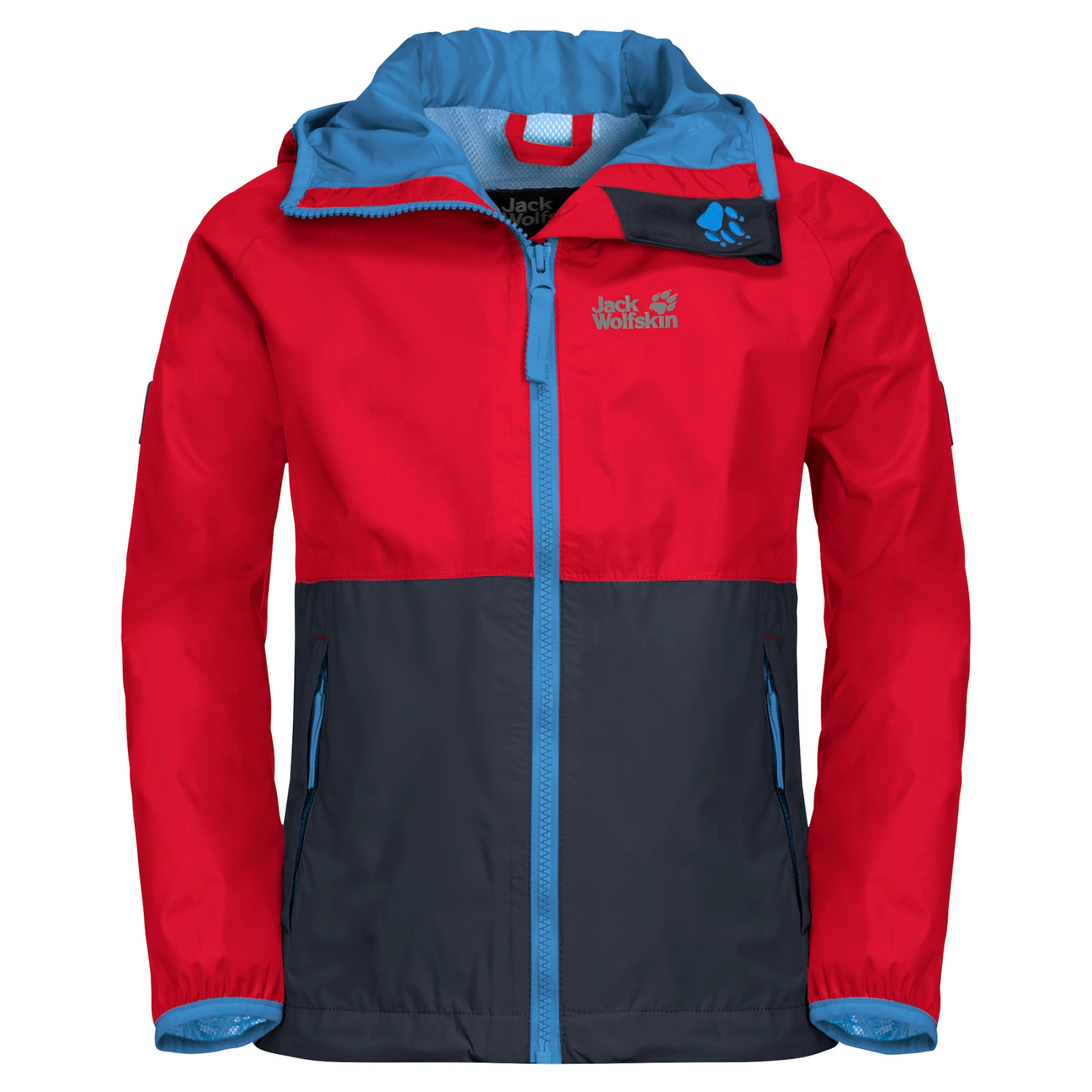 Kurtka przeciwdeszczowa dla dzieci RAINY DAYS KIDS peak red - 92