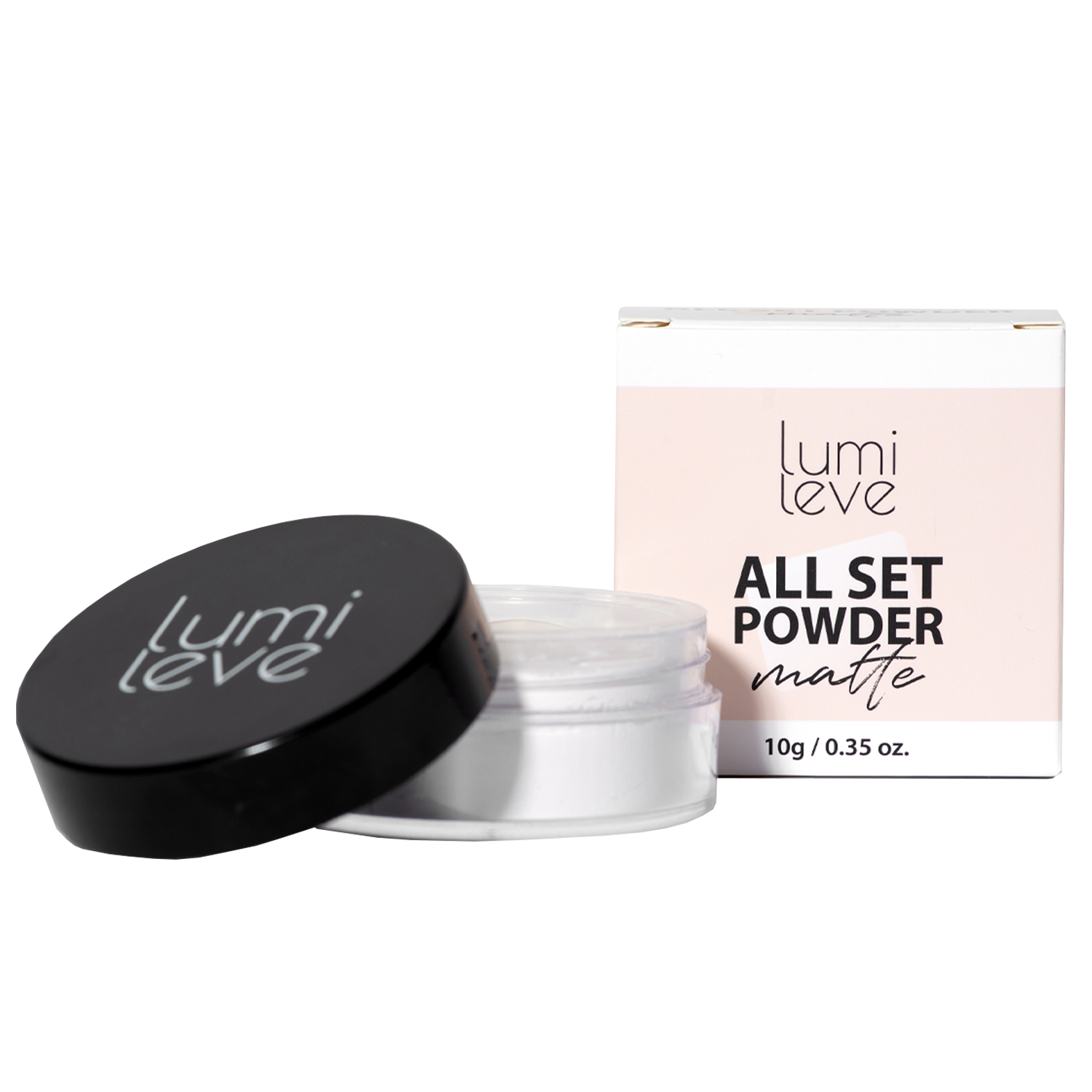 Lumileve All Set Matte Powder puder z matowym wykończeniem, 10 g