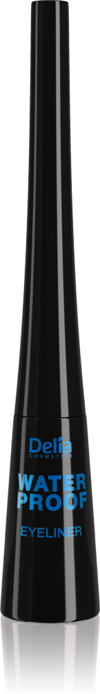 Delia Shape Master Waterproof eyeliner w płynie czarny, 4 ml