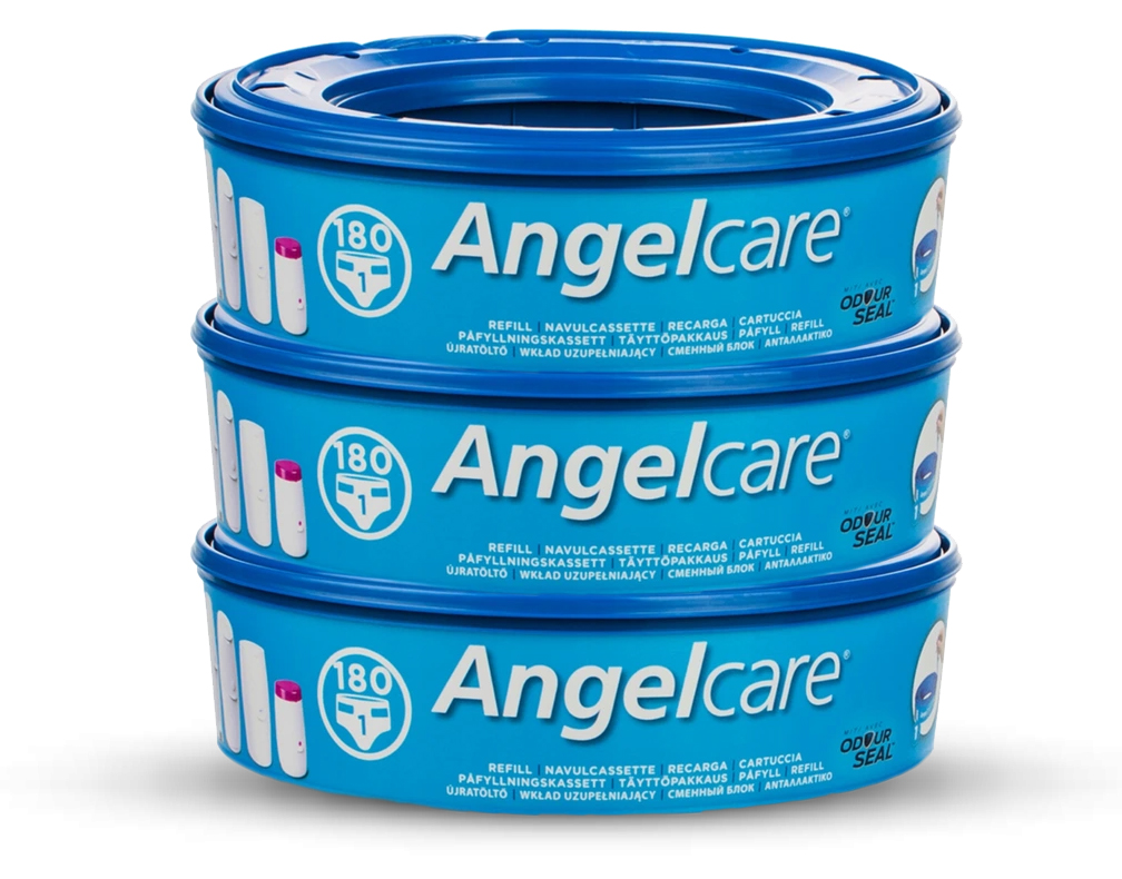 ANGELCARE WKŁADY DO POJEMNIKA NA PIELUCHY WORKI x3