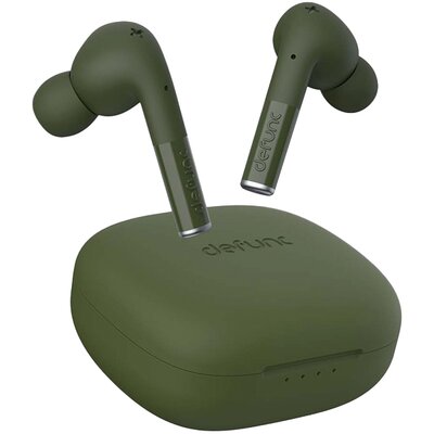 Słuchawki dokanałowe DEFUNC Entertainment Zielony