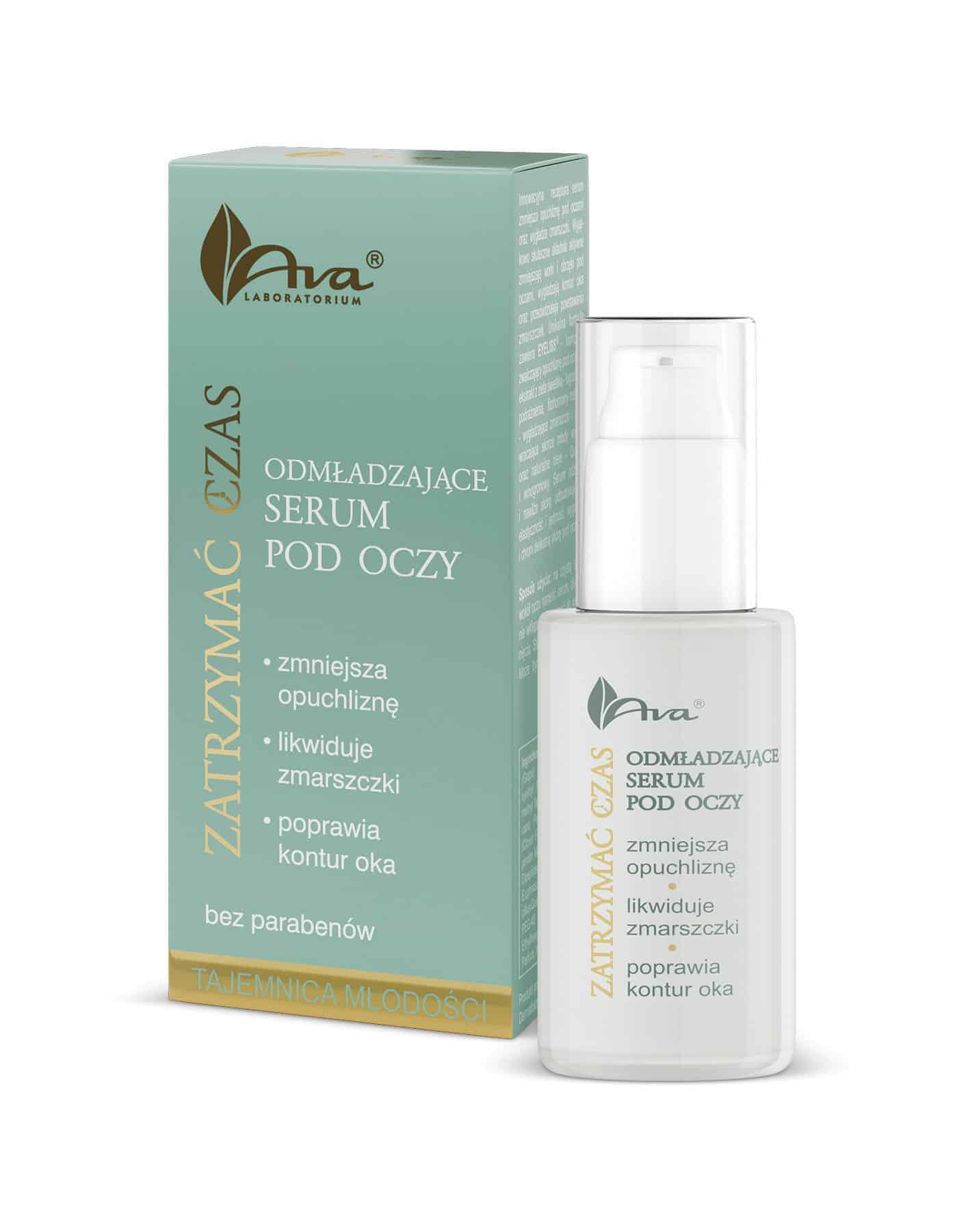 Ava Zatrzymać Czas, odmładzające serum pod oczy, 30 ml
