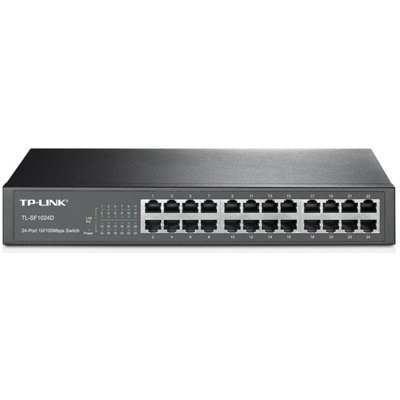 Switch TP-LINK TL-SF1024D Fast Ethernet, 24 porty, Zarządzalny