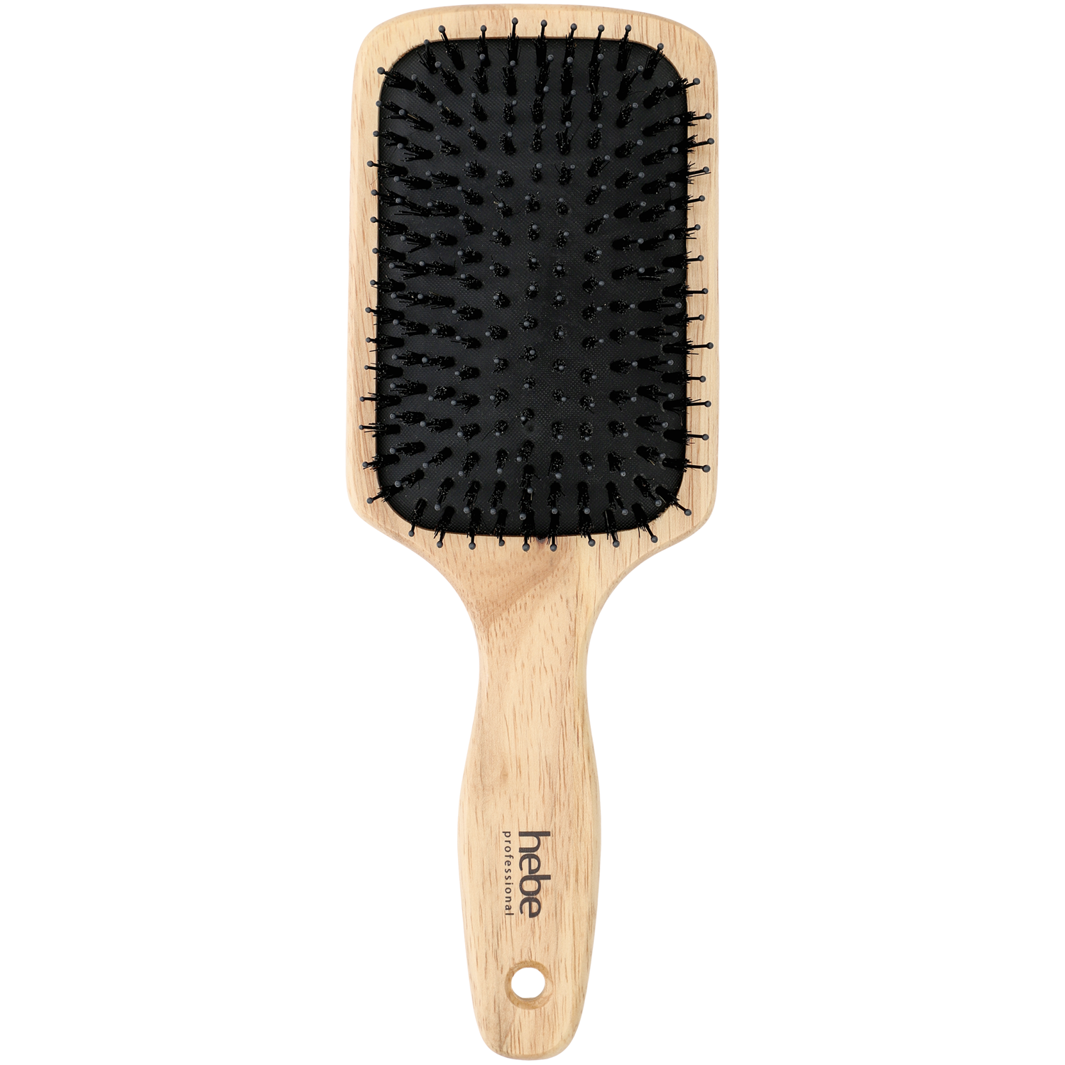 Hebe Professional Hair Brush szczotka drewniana do włosów długich, 1 szt.