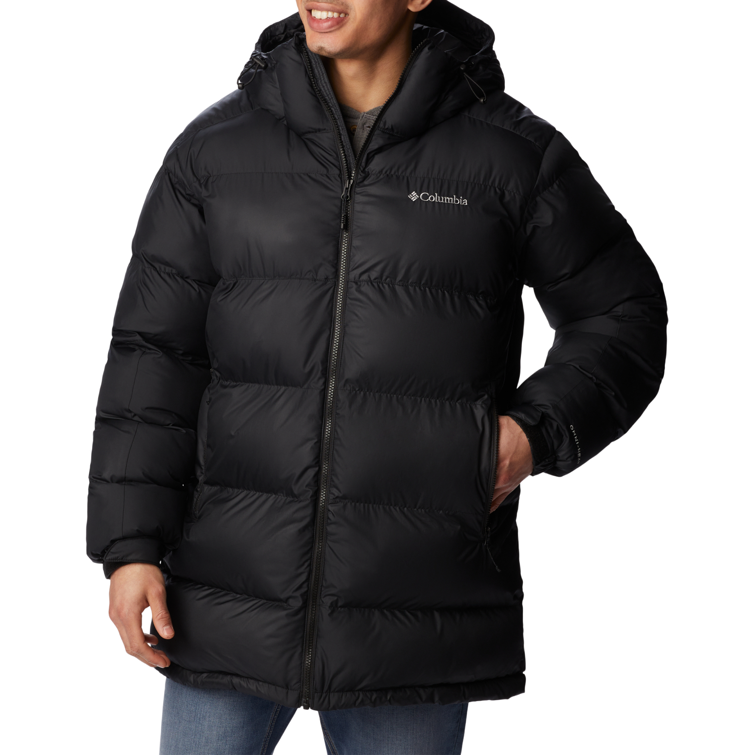 Męska parka zimowa Columbia Pike Lake Parka black - L