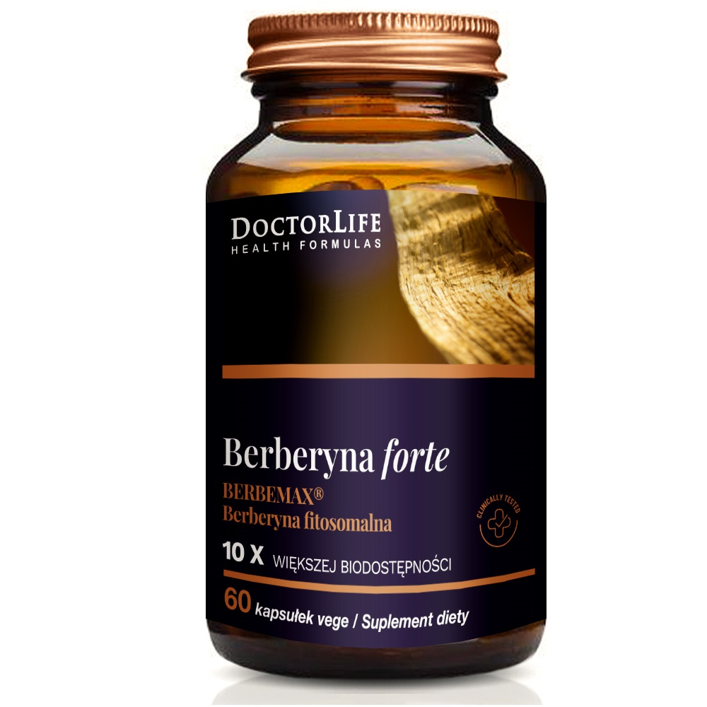 Doctor Life Berberyna Forte suplement diety, 60 kaps./1 opak.