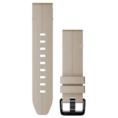 Pasek do Garmin Fenix 5S/5S+/6S/7S/Instinct 2 Quick Fit koperta 40.42 mm (szerokość paska 20 mm) Beżowy