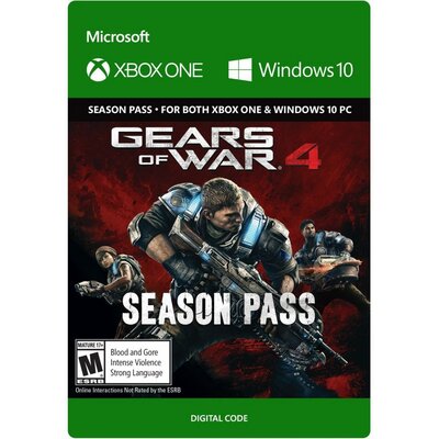 Kod aktywacyjny Gra XBOX ONE Gears Of War 4 Przepustka Sezonowa