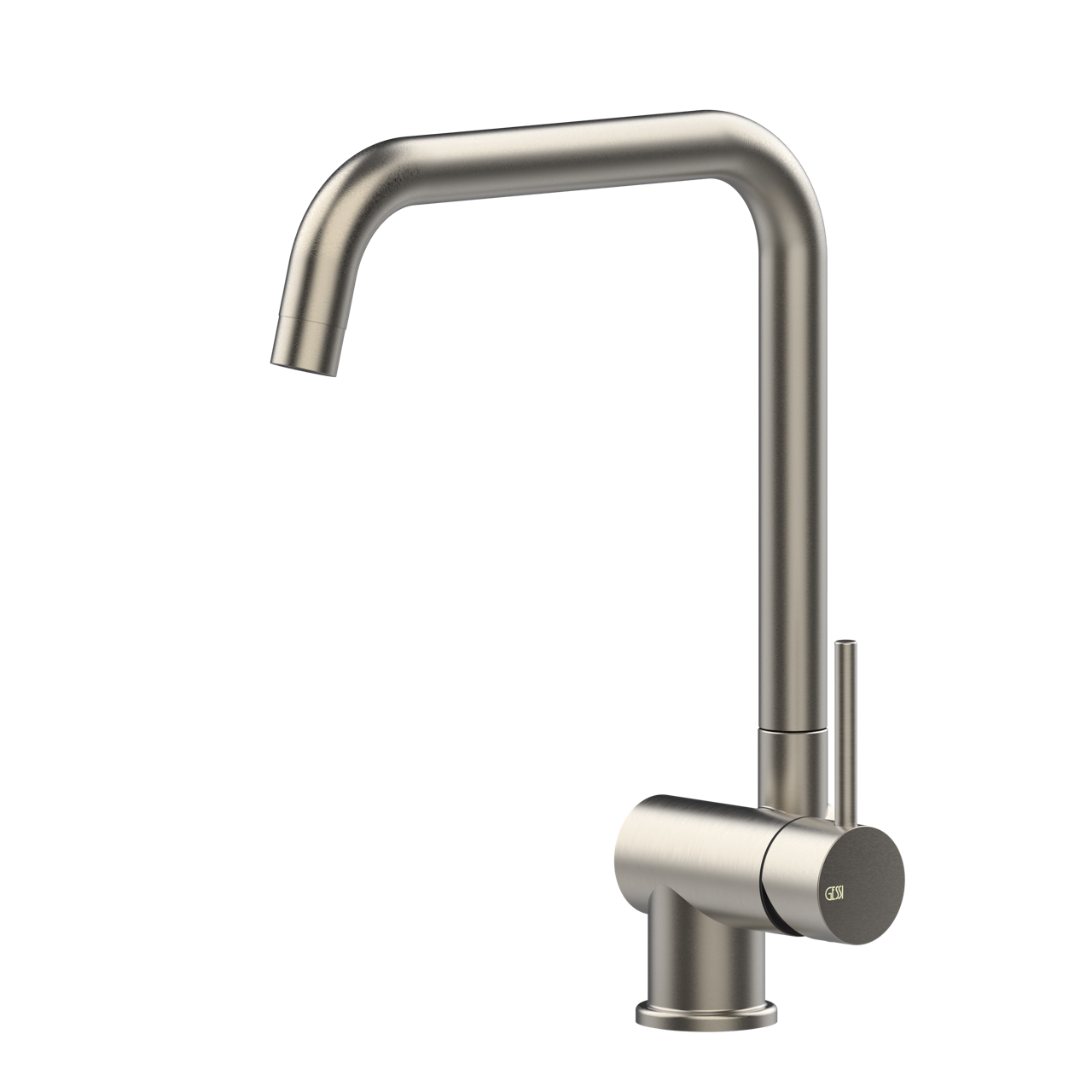 Gessi - Bateria kuchenna Oxygene obrotowa / składana wylewka 50311 Finox (Nikiel szczotkowany)