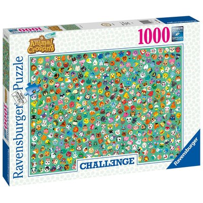 Puzzle RAVENSBURGER Animal Crossing Challenge 17454 (100 elementów)