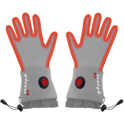 Podgrzewane rękawiczki GLOVII GLG (rozmiar XXS/XS) Szary