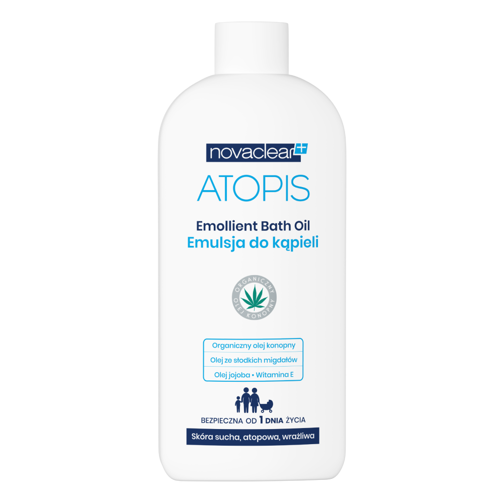 Novaclear Atopis emulsja do kąpieli dla dzieci, 500 ml