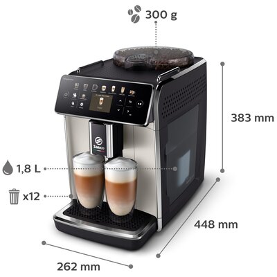 Ekspres SAECO GranAroma SM6582/30 Srebrny