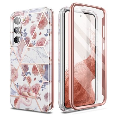 Etui TECH-PROTECT Velar do Samsung Galaxy S23 Marble