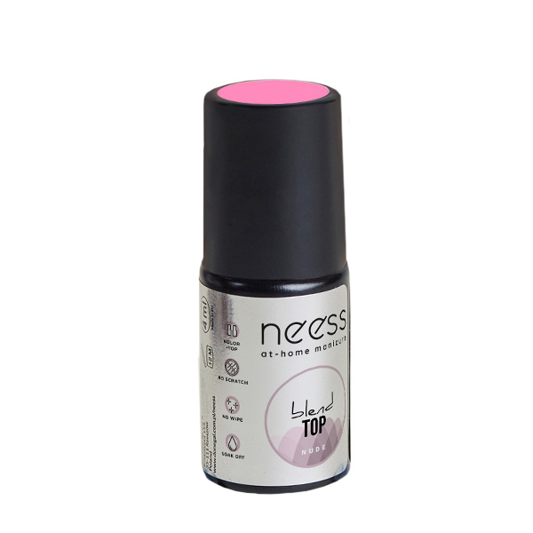 Neess Blend Top hybrydowy top do paznokci, 4 ml