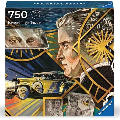 Puzzle RAVENSBURGER Art & Soul Wielki Gatsby 12000996 (750 elementów)
